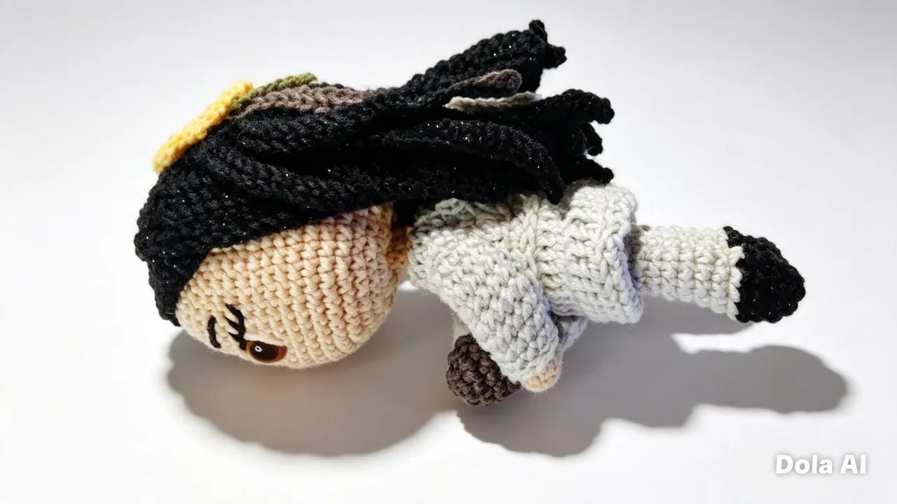 Boneca amigurumi - Foto 2