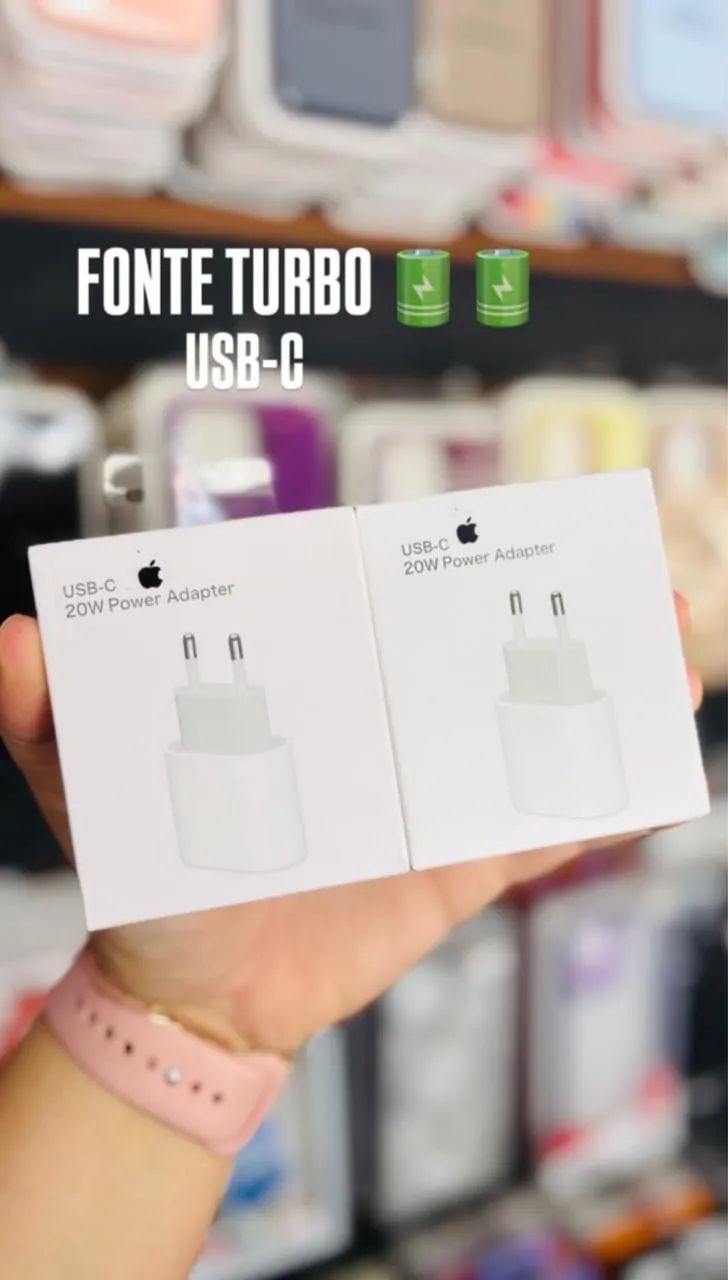 Fonte Turbo Tipo C 20W Premium 