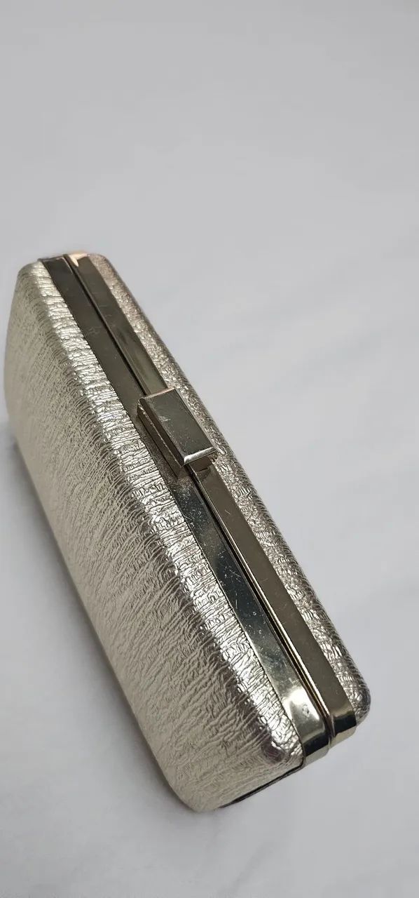 Bolsa Clutch de Festa dourada - Foto 2
