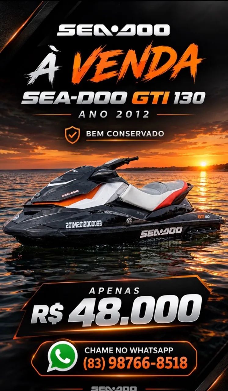 Jetski 2012 bem conservado 
