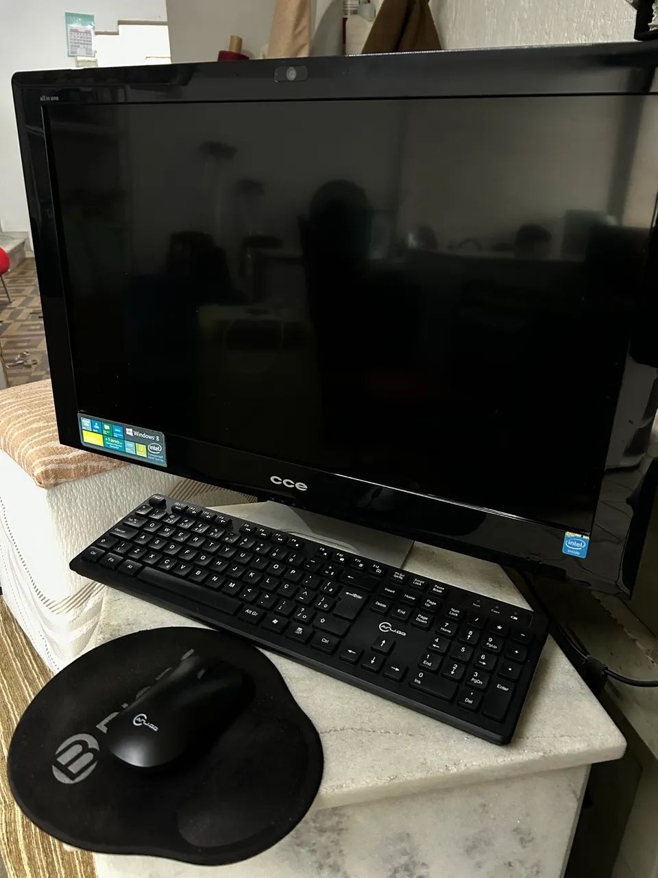 Computador All In One CCE 24" + Teclado e Mouse Sem Fio Novos