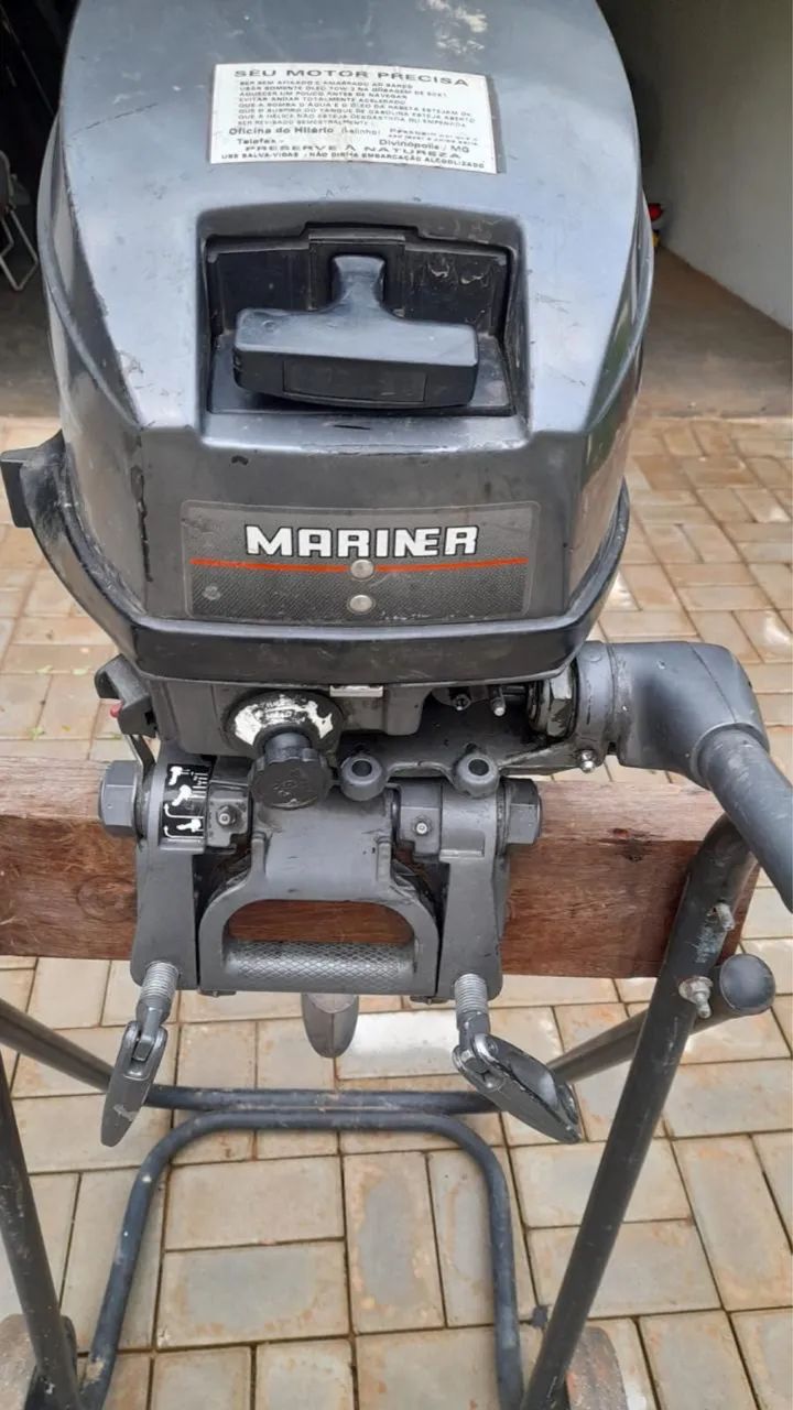 Motor de popa Mariner 15HP  - Foto 5