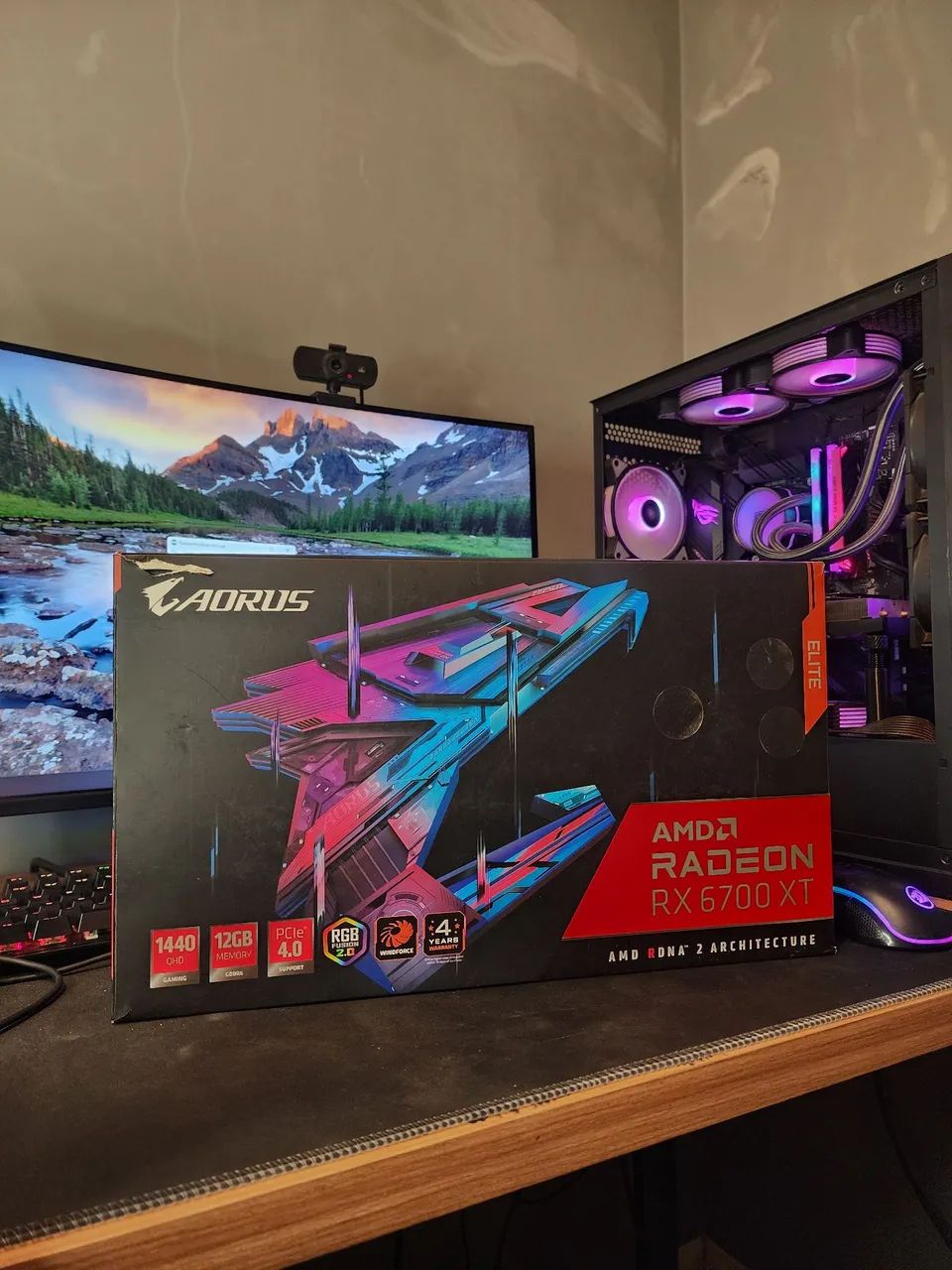 RX 6700XT 12GB Aorus Master - Foto 5