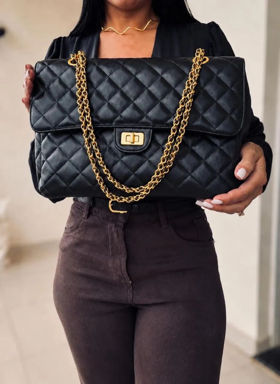 Bolsa Flap Maxi Matelassê Classica