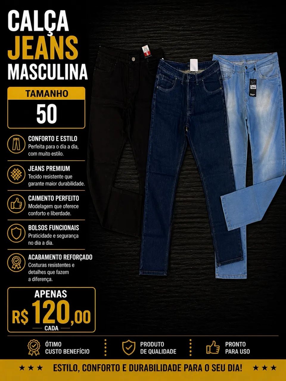 Calça Jeans