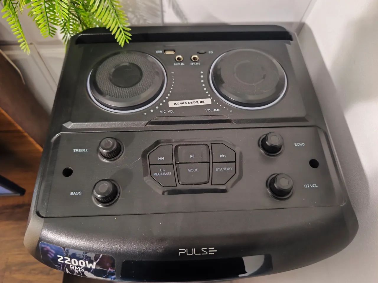 Caixa de som pulse 2.200w gigante na caixa - Foto 5