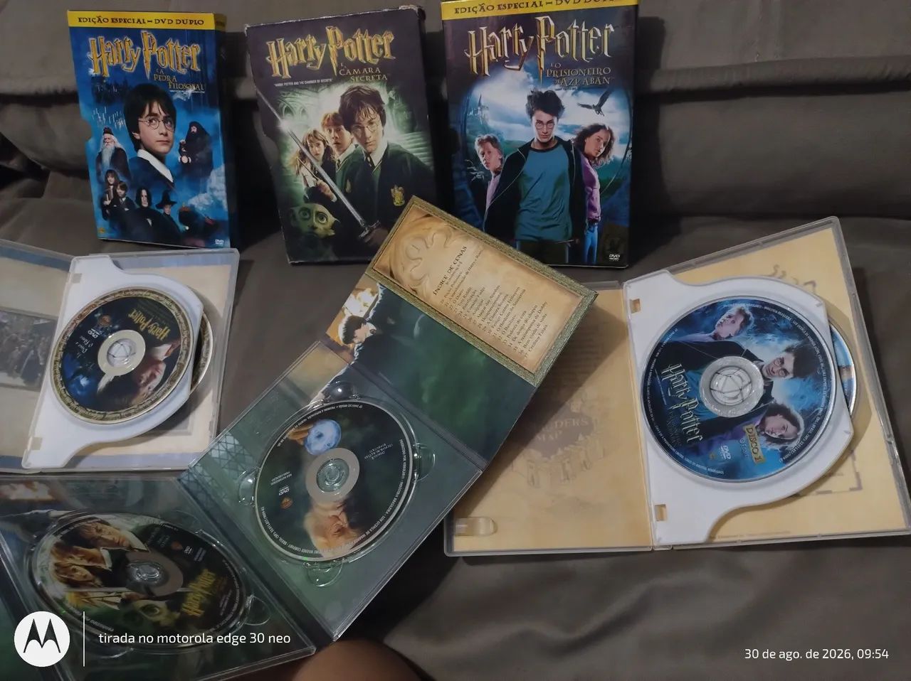 Harry Potter 1,2 e 3 em perfeitos estados - Foto 3