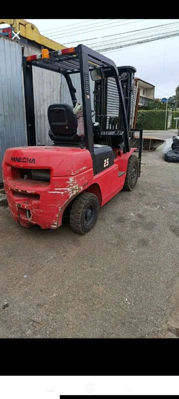 Empilhadeira Hangcha 2.5 Ton Diesel (2022) - Torre Triplex