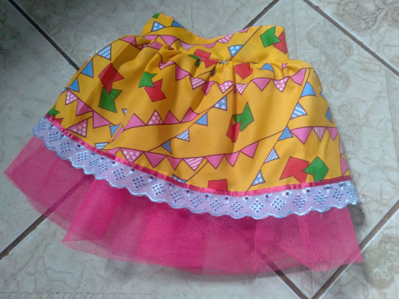 Saia junina infantil e bebê  - Foto 3