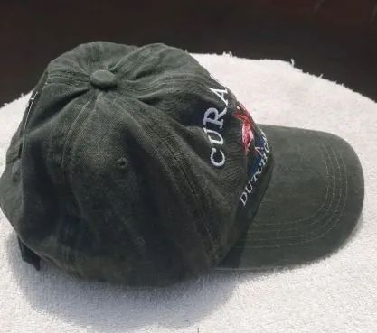 boné importado dad hat curaçao verde stonado - Foto 2