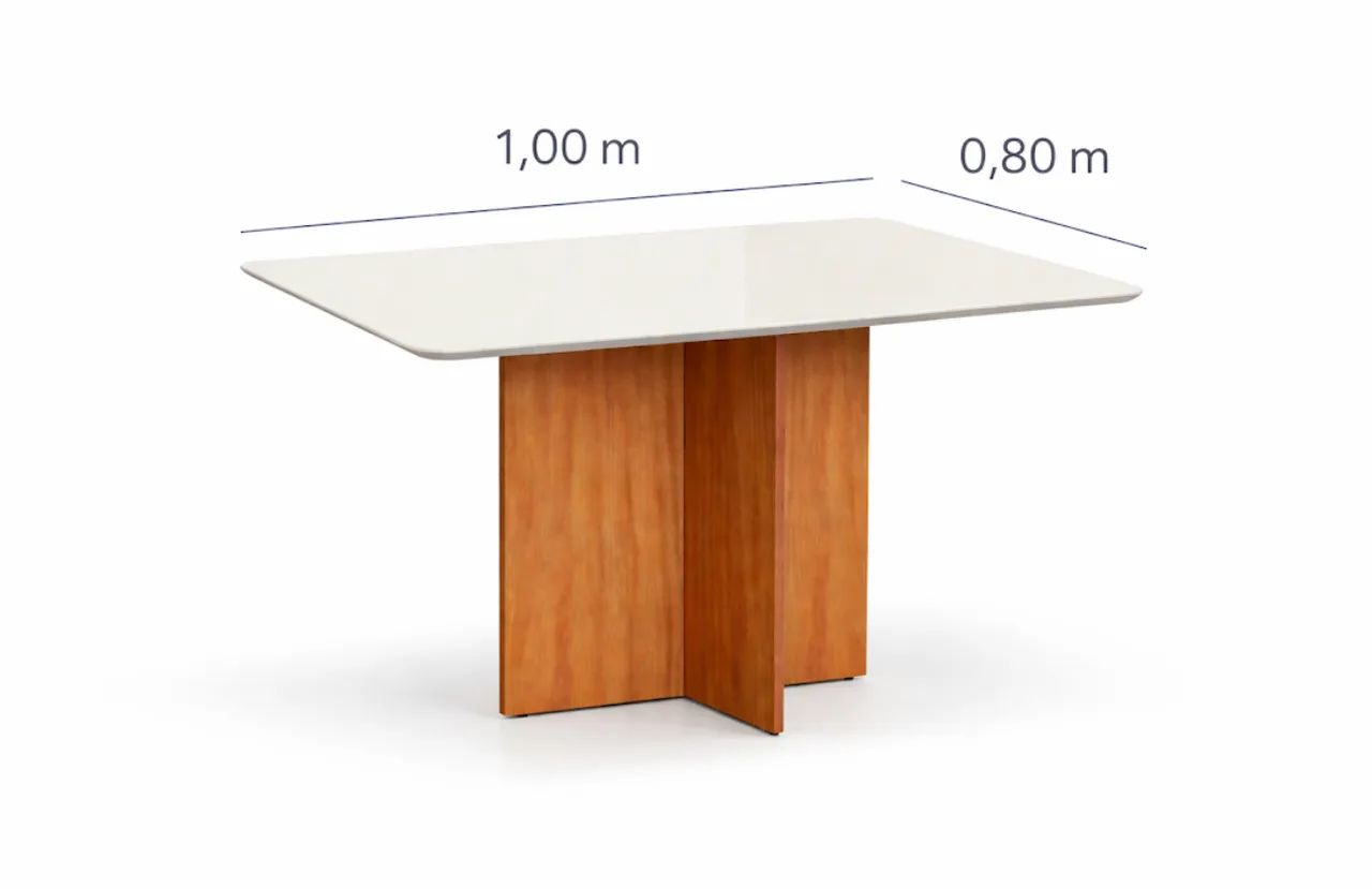 Mesa Moderna com Estrutura Reforçada - Foto 3