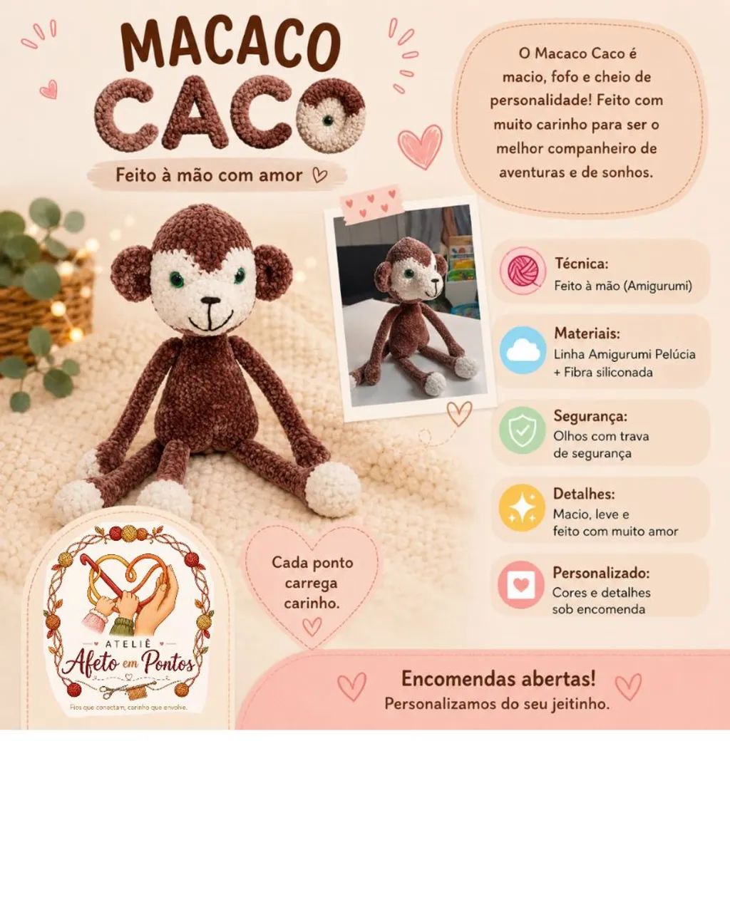 Amigurumi personalizado  - Foto 3