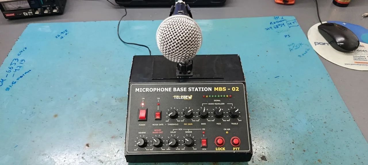 ptt de mesa radio amador