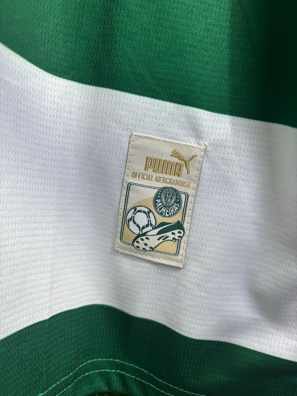 Camisa Palmeiras listrada uniforme III  - Foto 2