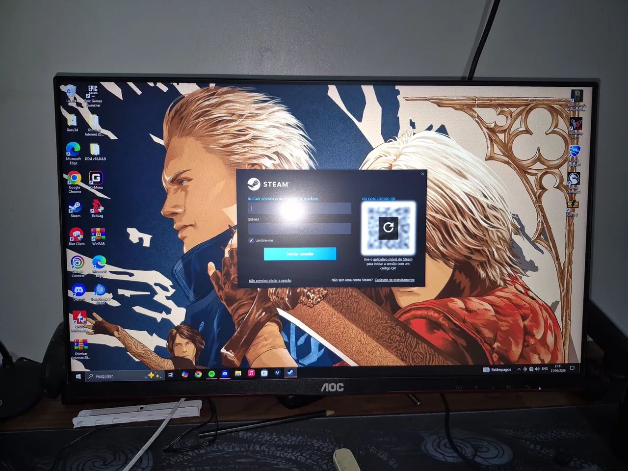 VENDO PC GAMER + MONITOR *LEIA DESCRIÇÃO* - Foto 4