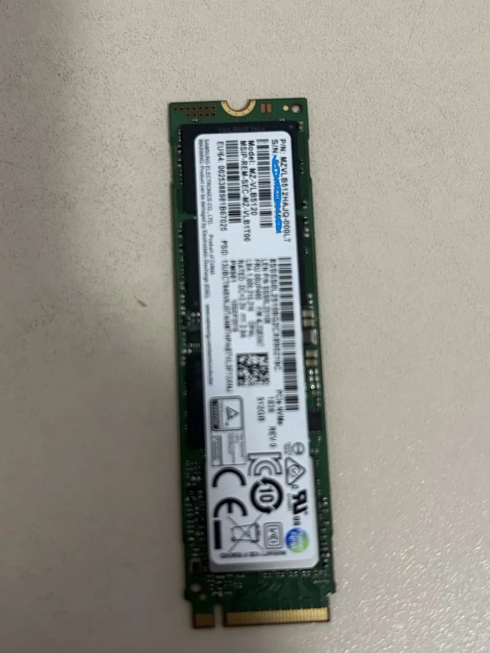 SSD M2 Samsung NVM2 512GB - Foto 2