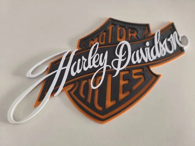 Placa decorativa Harley Davidson  - Foto 2