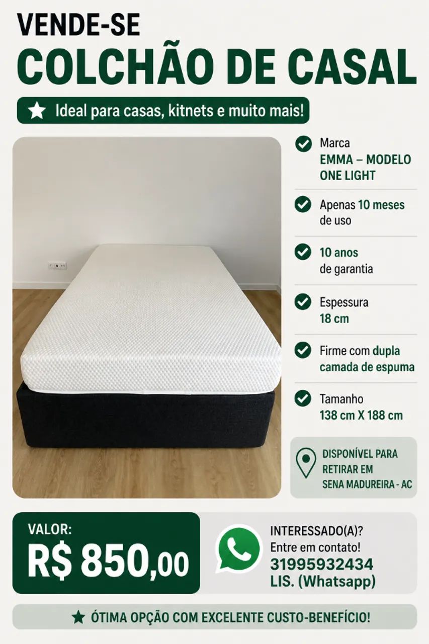 Colchão de casal