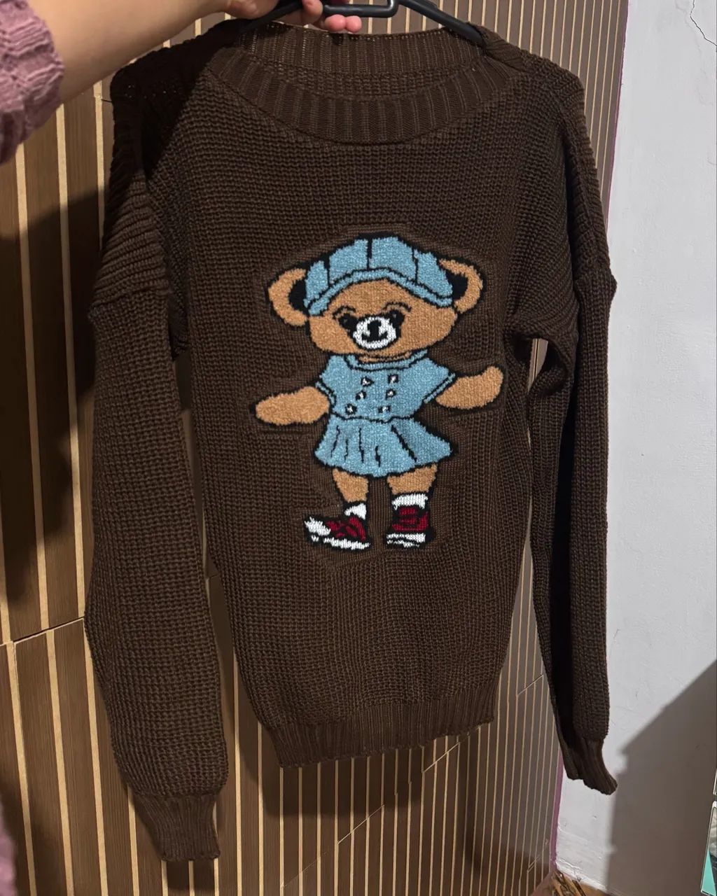 Blusa de tricô M G nova 