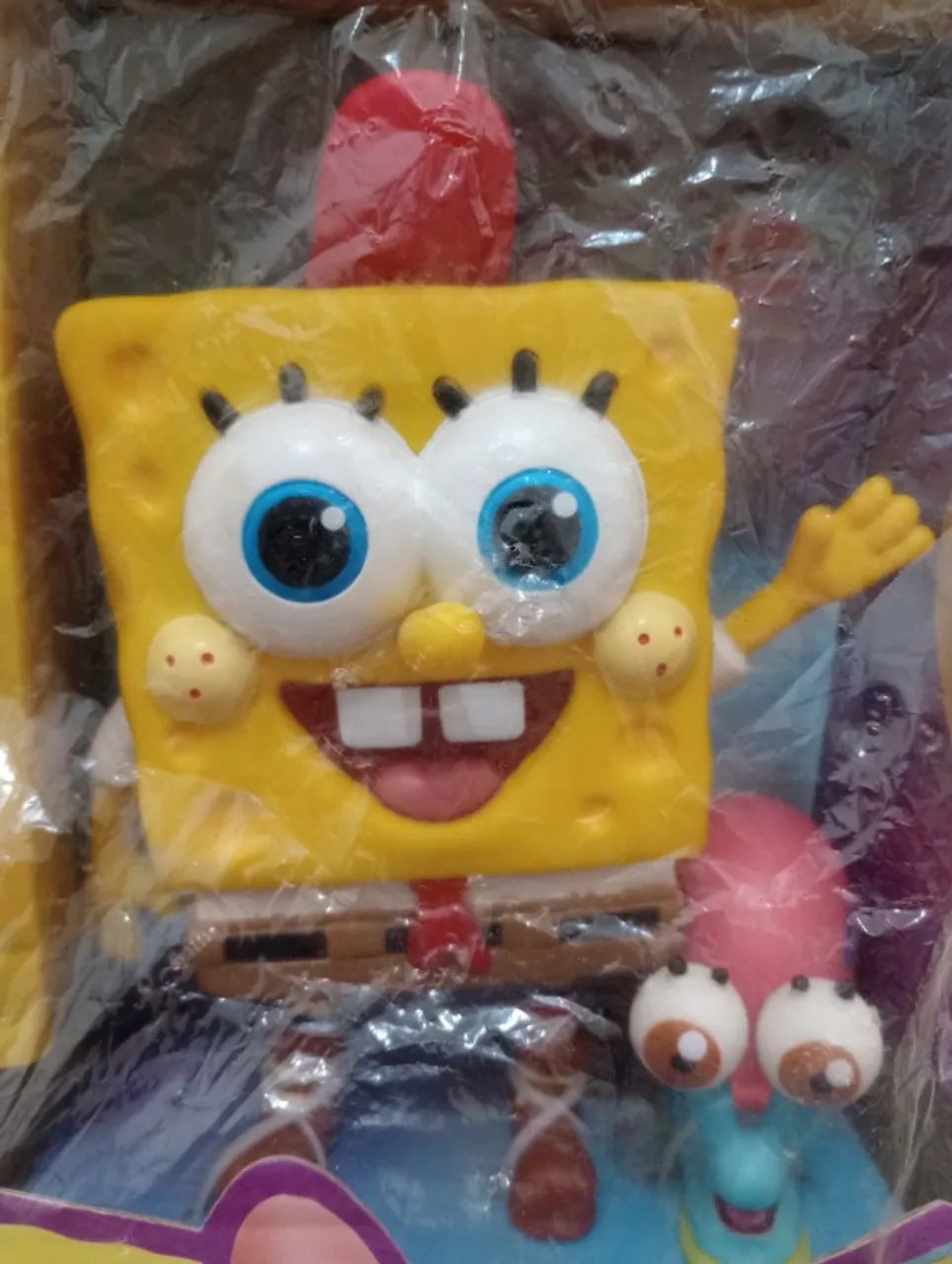 bob sponja e gary caracol em vinil grande