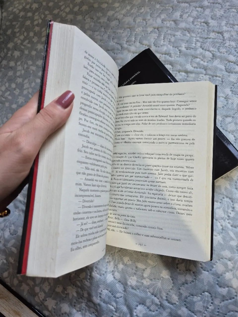 Crepúsculo + Lua Nova livros - Foto 2