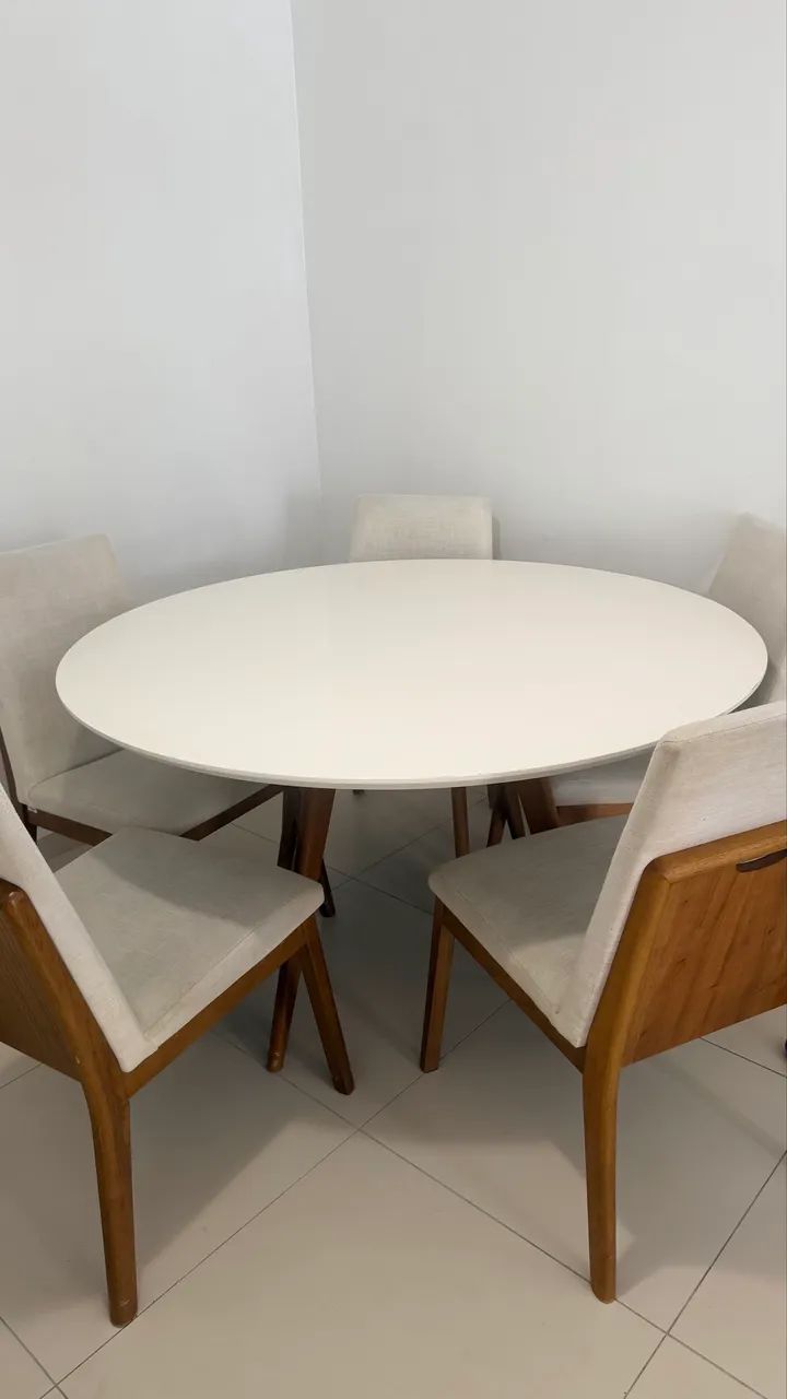 Mesa com cadeiras abra casa  - Foto 3