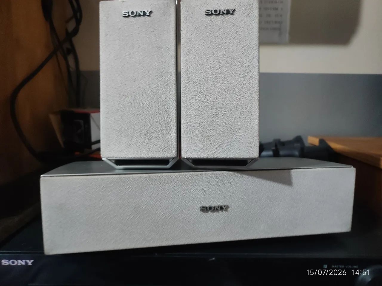 caixas Sony 8 ohms 100watts (1#) - Foto 4