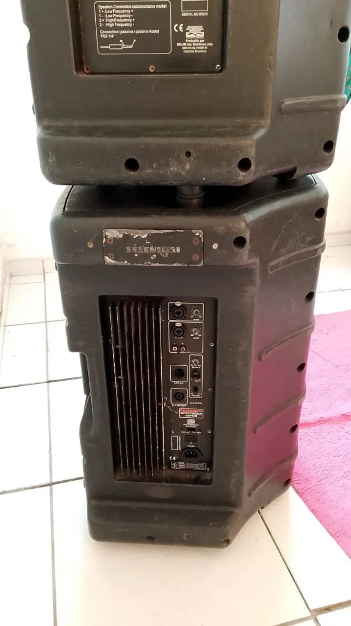 Caixa amplificada selennio