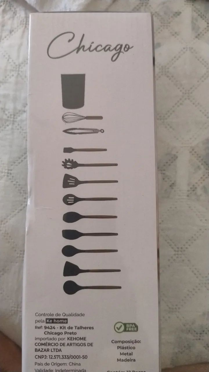 Kit de utensílios 12 peças  - Foto 4