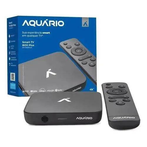 Tv box aquário stv 3000 plus 4k - Foto 2