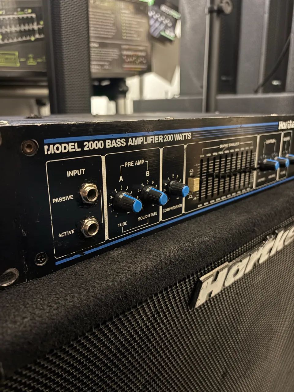 Hartke 2000 Caixa 4x10 410 TP  - Foto 3