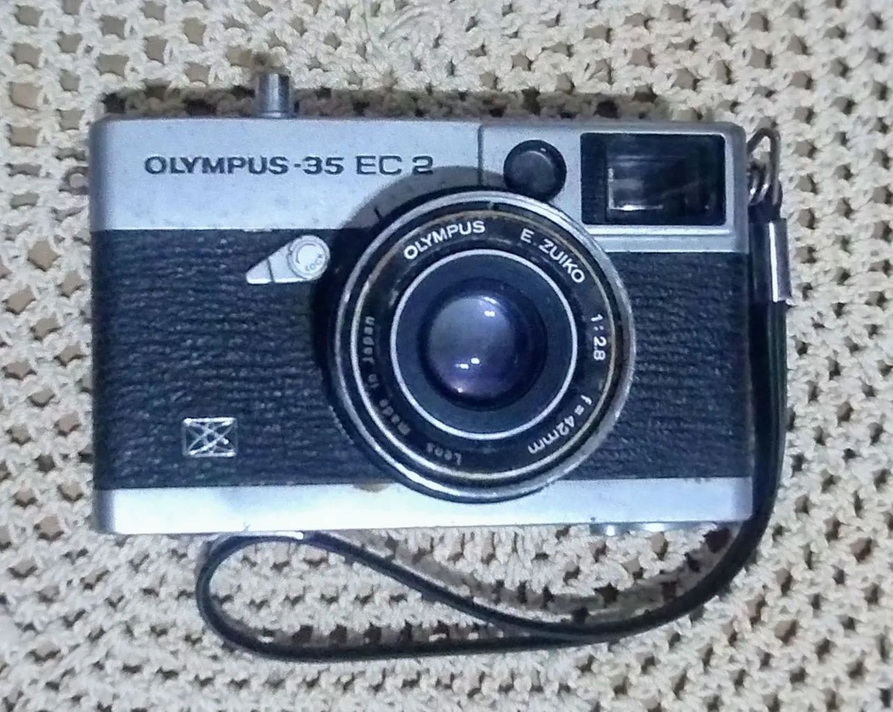 Para colecionador de bom gosto: Relíquia Máquina fotográfica Olympus 35 EC2  Antiga bela - Foto 3