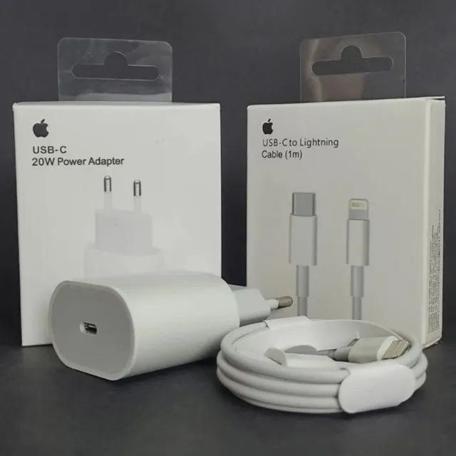Carregador Turbo iPhone Tipo C Novo Lacrado Garantia Entrego