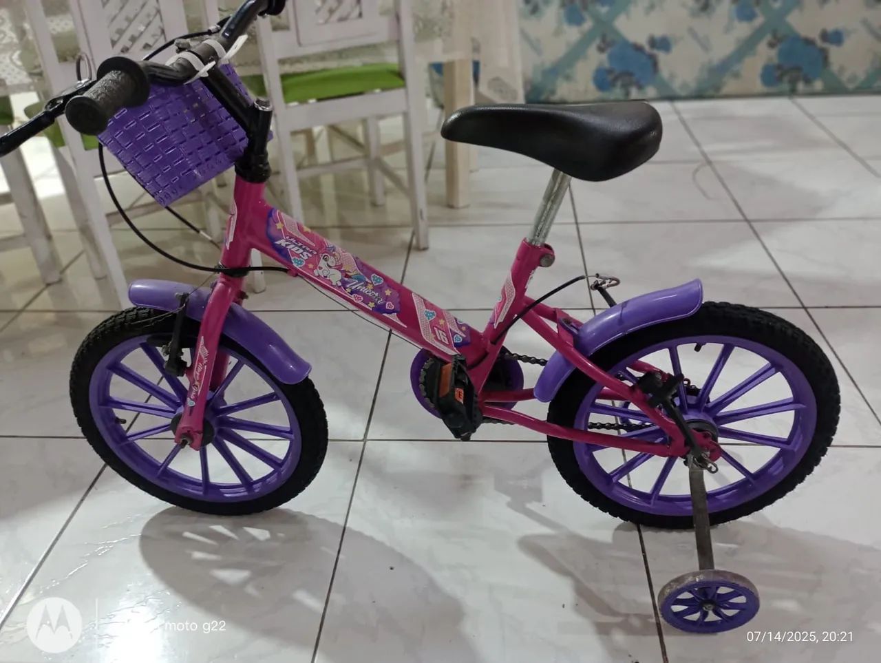Bicicleta Infantil Feminina Aro 16 - Foto 5