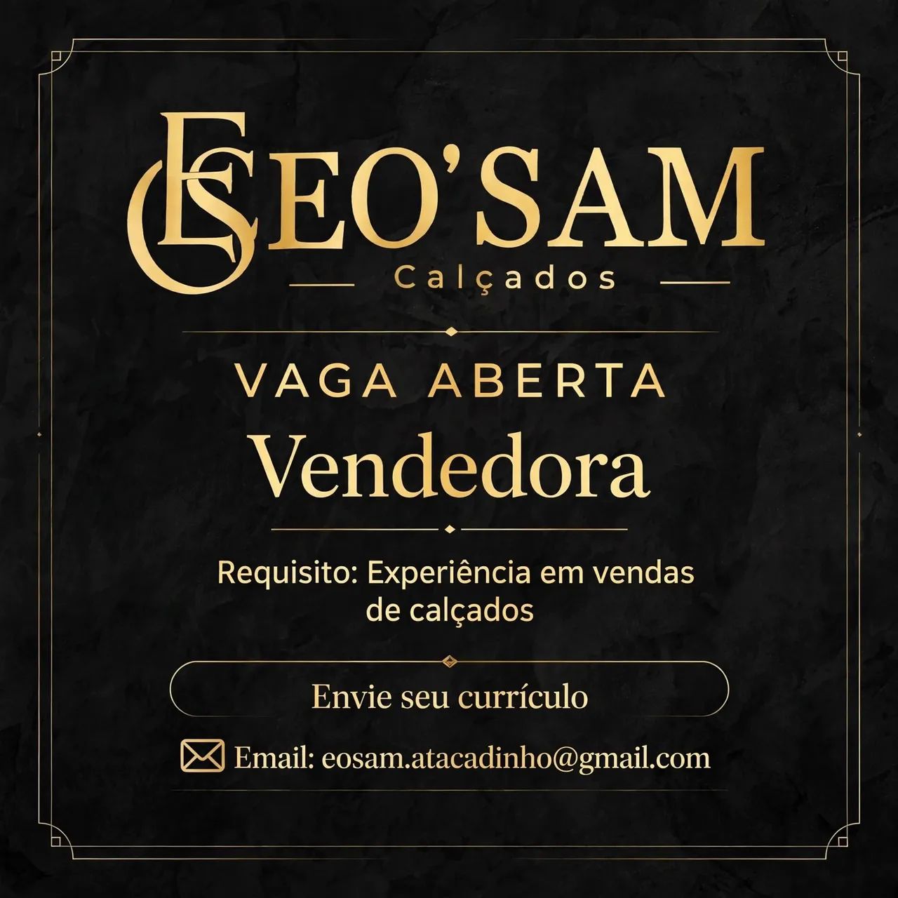 Vendedora de calçados 