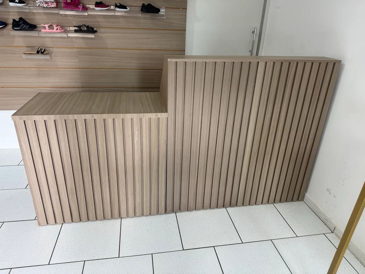 Balcão caixa para lojas 