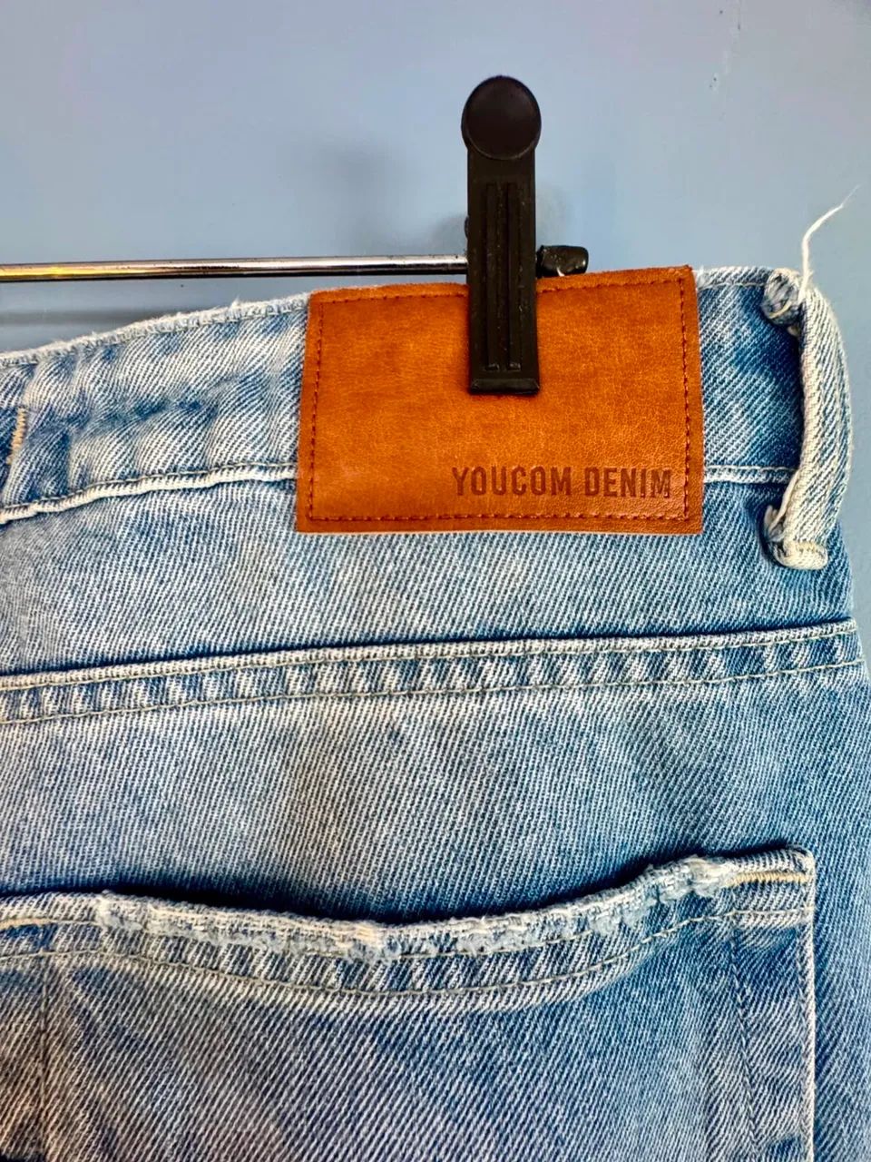 Bermuda jeans masculina Youcom TAM 42 - Foto 3