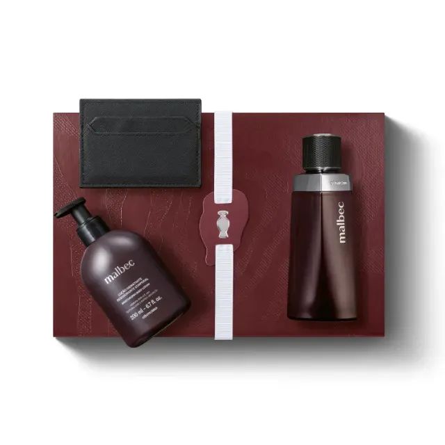 Kit Presente Malbec Perfume + Hidratante + Carteira - Foto 2