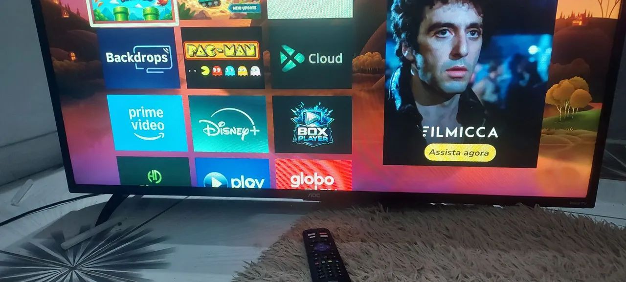TV SMART 43 AOC ROKU COMPLETA  - Foto 2