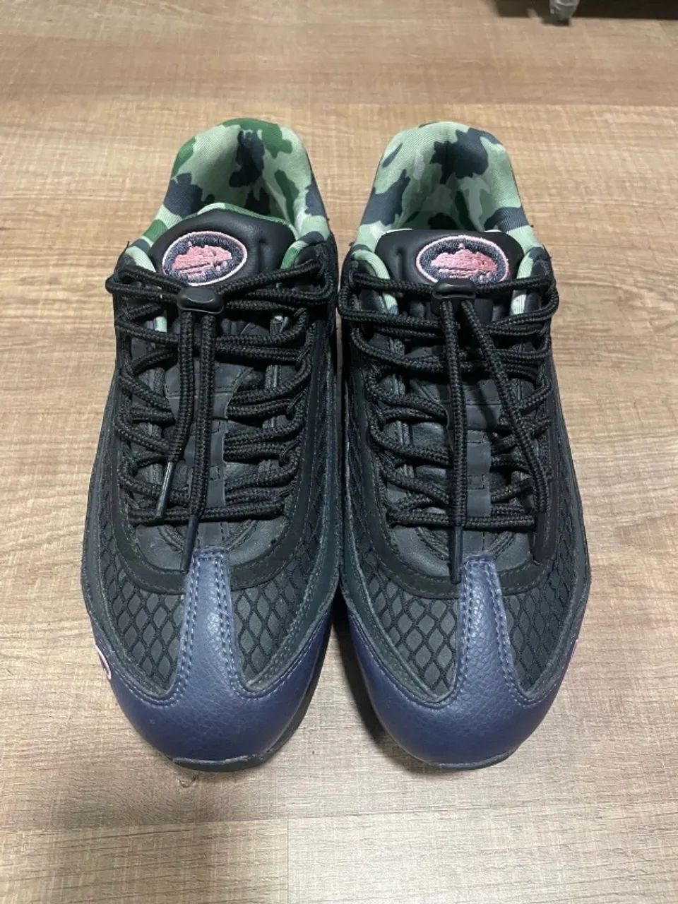 tênis Nike air max 95 corteiz rosa - Foto 4