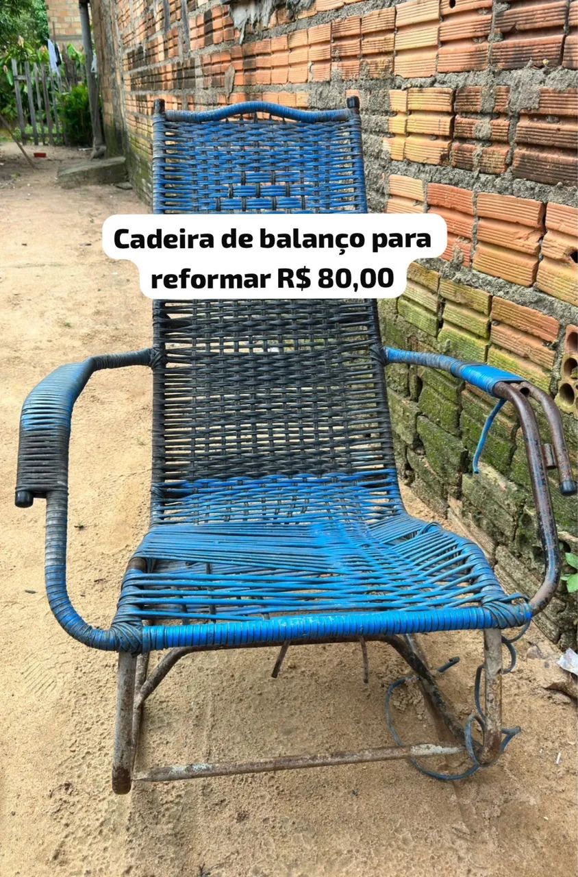 Cadeira de macarrão para reformar