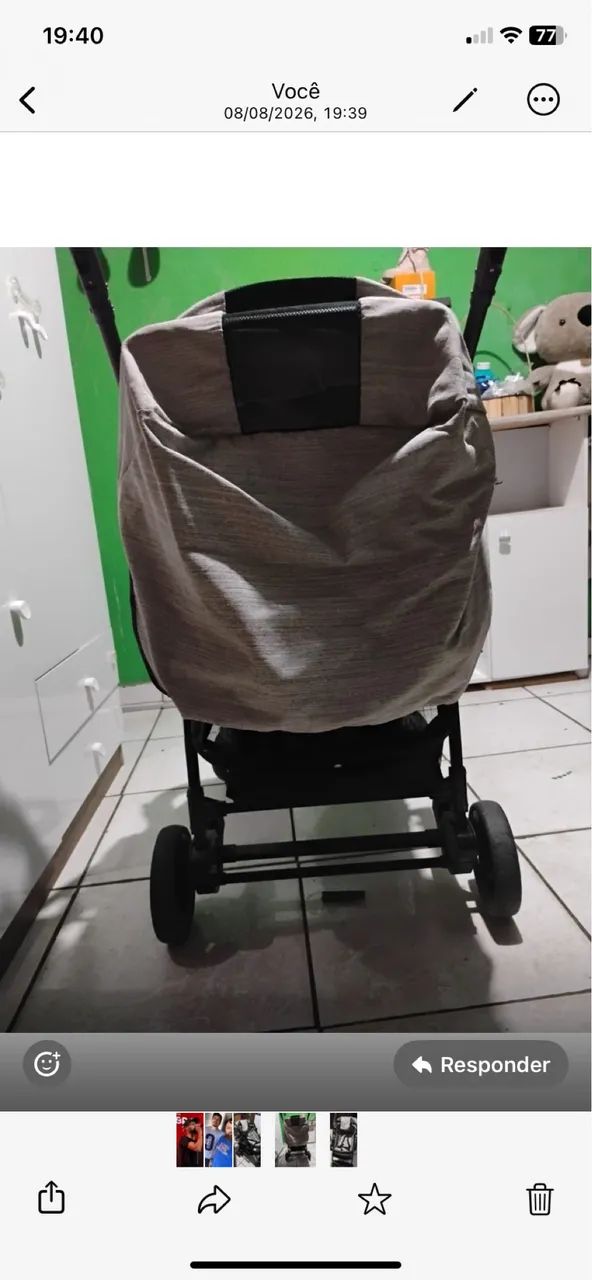 Carrinho de bebê Burigotto - Foto 2