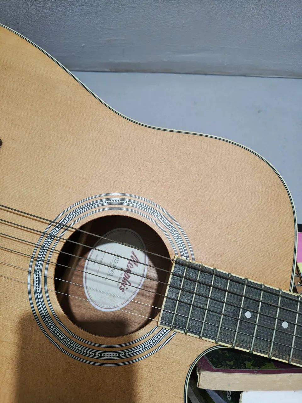 Violão Memphis MD30R elétrico  - Foto 2