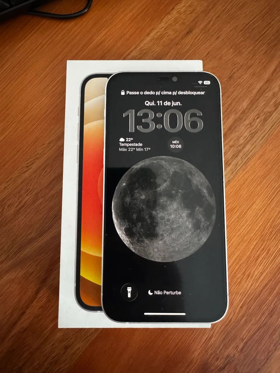 iPhone 12 Apple 64GB - Branco com caixa original - Foto 3