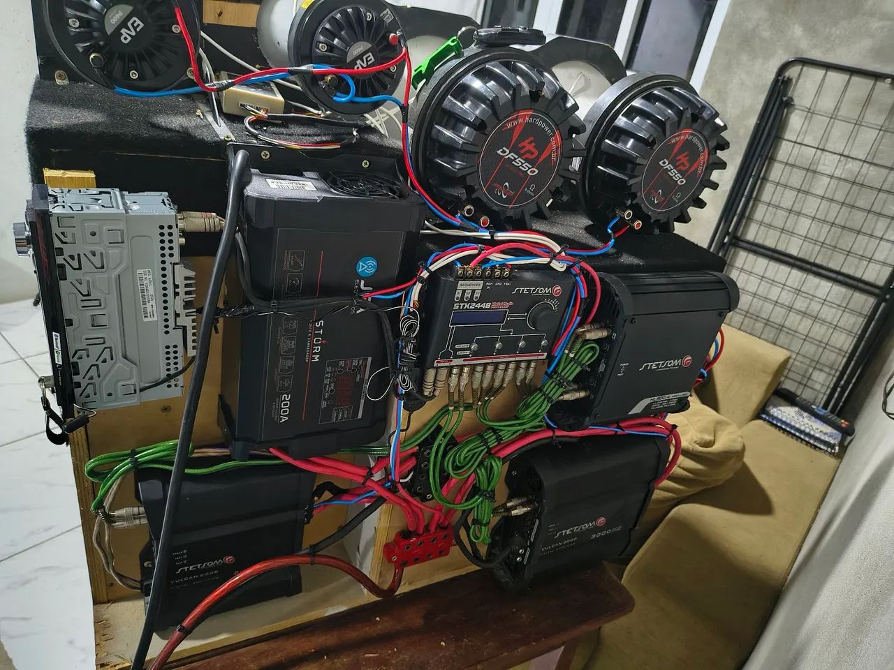 Som automotivo / caixa trio  - Foto 2