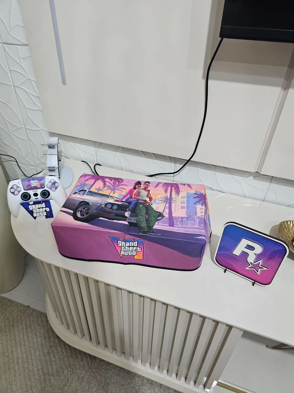 Ps5 slim com disco - Foto 2