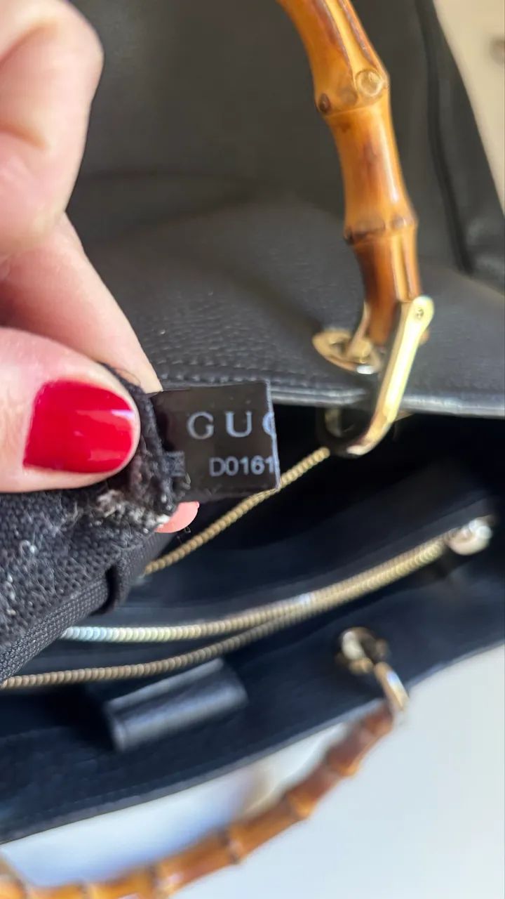 Bolsa Gucci Bambu Shopper Tote Original