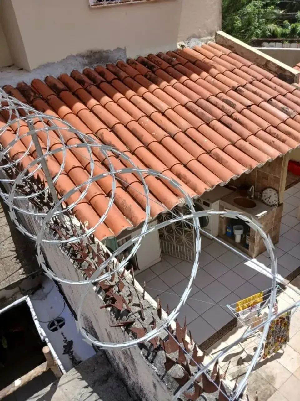 cerca concertina 45cm hartes metalom intelbras + acessorios.