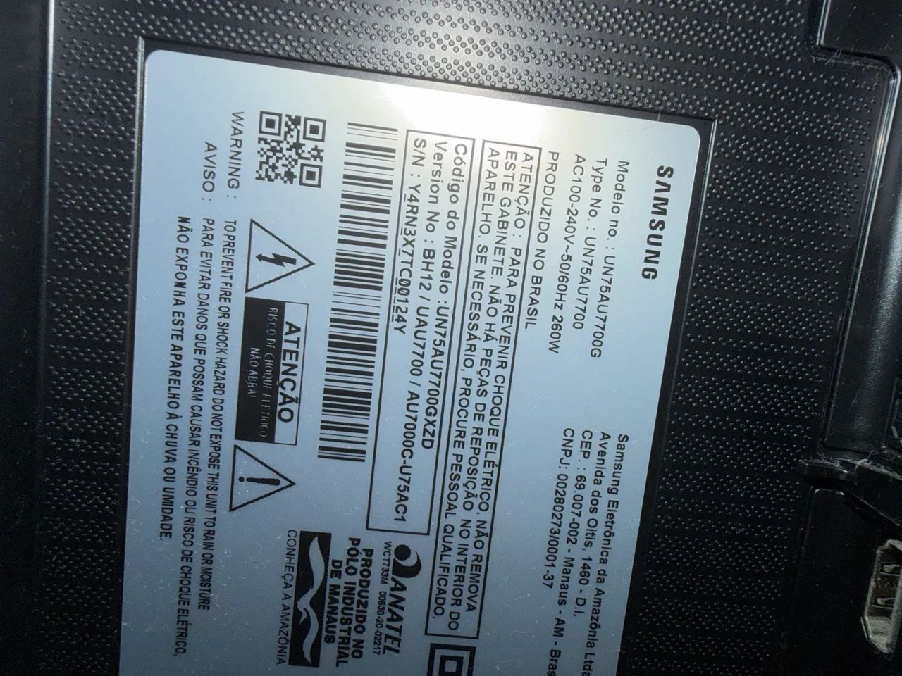 Samsung 75 un75au7700g - Foto 2