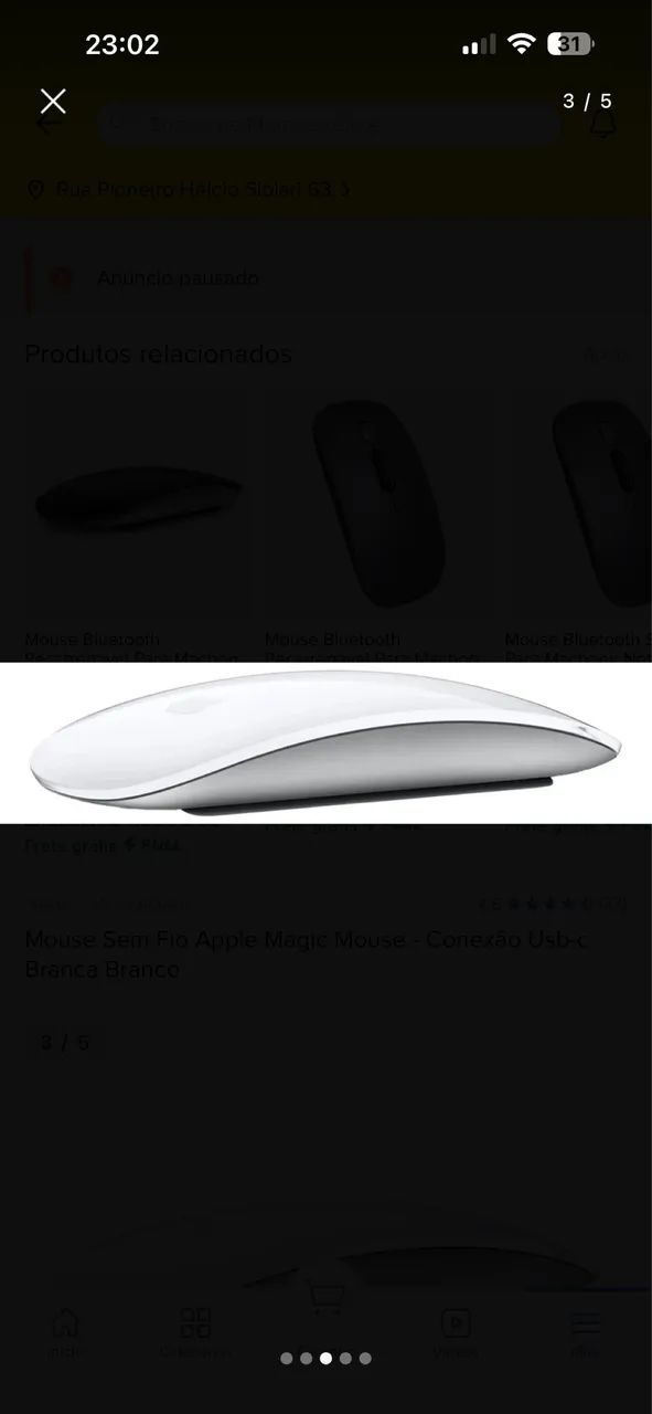 ? Apple Magic Mouse USB-C - Original - Foto 5